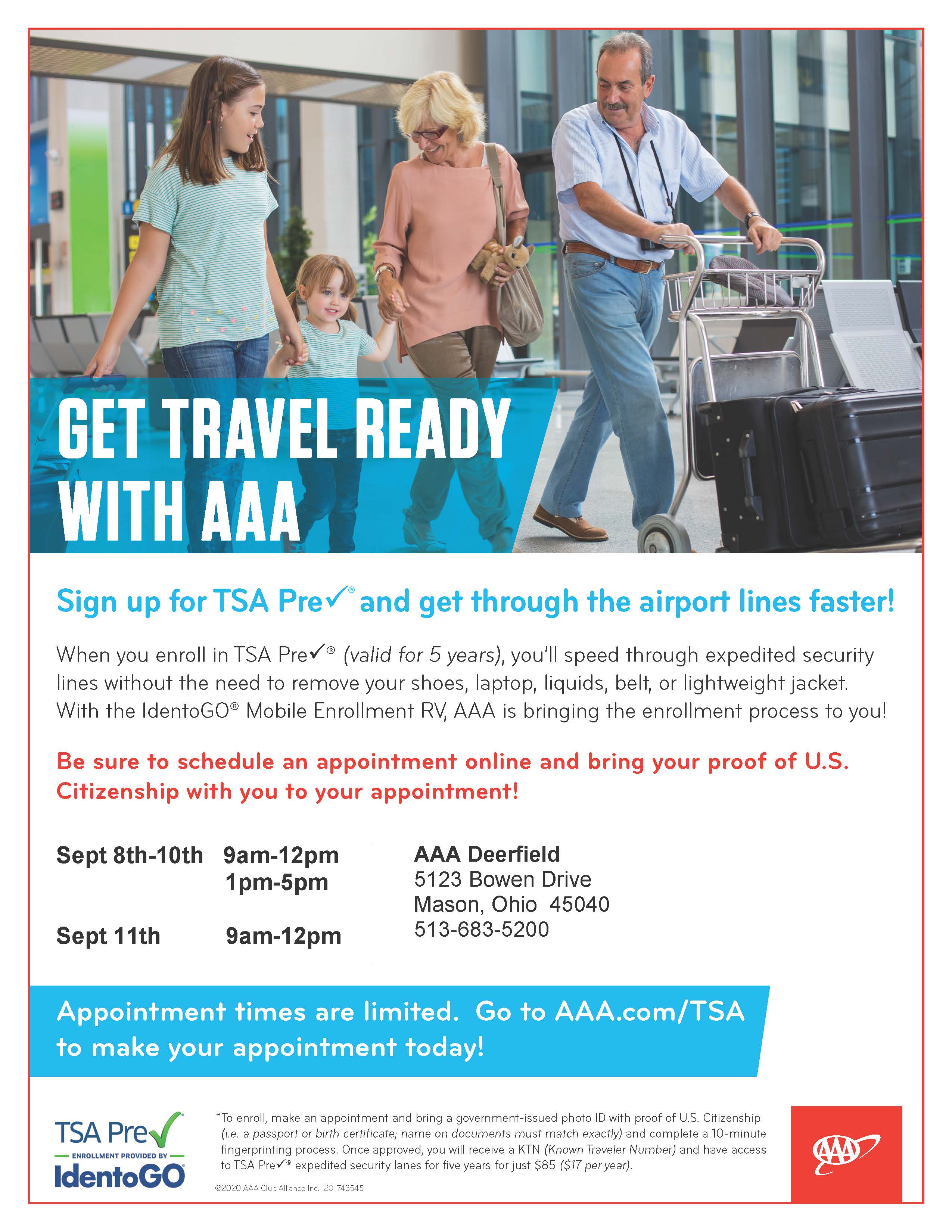 TSA Enrollment Flyer